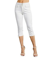 Suzanne Betro White Victoria Capri Pants size 14