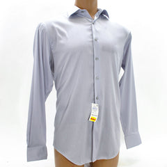 Alfani Silver AlfaTech Regular Fit Dress Shirt M15-15.5, 34/35 / S14-14.5, 32/33