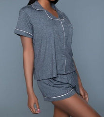 Be Wicked Riley Silky Soft Jersey Pajama Set - Large