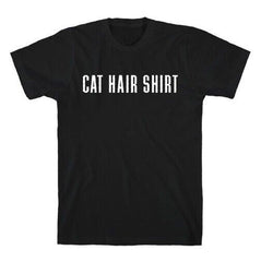 Look Human Black "Cat Hair" Tee size M