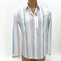 Calvin Klein Brilliant White Stripe Shirt sizes S-2X