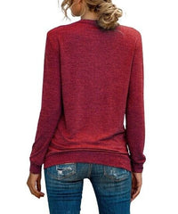 Basico Red Knit Surplice Top size 3XL