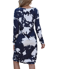 Romantichut Paint Splatter Shift Dress size 2XL