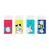 So Many Cats White Eraser Small size (5 per pack)
