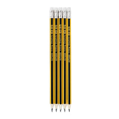 M&G Pencil hexagon with eraser 2B (10 per pack)