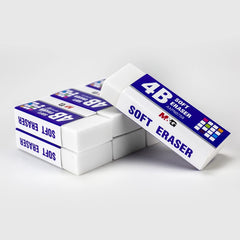 M&G Soft White Eraser 52*23*11mm (10 per pack)