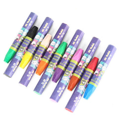 12 colors Oil Pastel-Hex shape. Diameter: 1cm. (1 per pack)