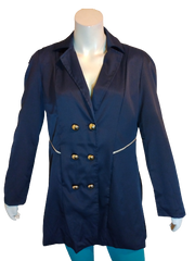 Black Double-Breasted Jacket