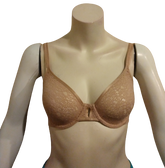 On Gossamer Mocha Lacey Bra