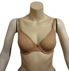 On Gossamer Mocha Lacey Bra