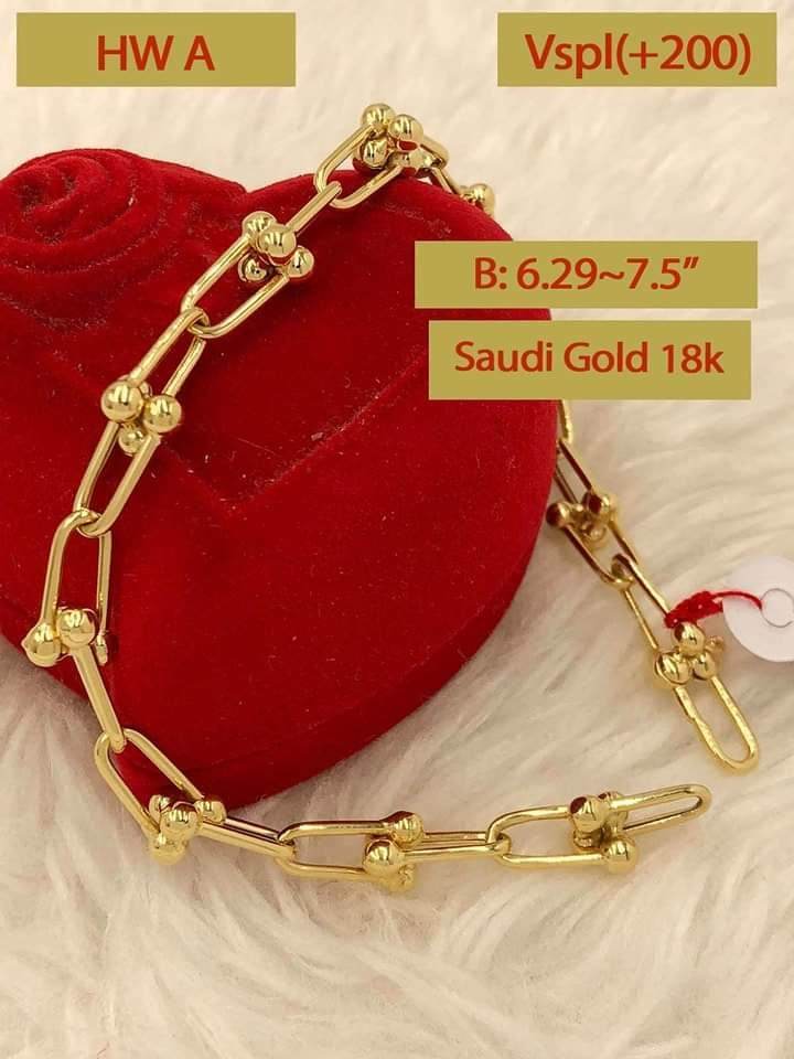Saudi Gold Bracelet
