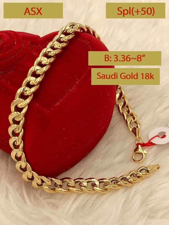 Saudi Gold Bracelet