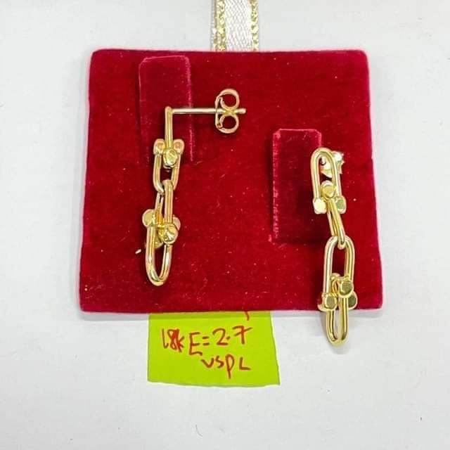 Saudi Gold Earrings