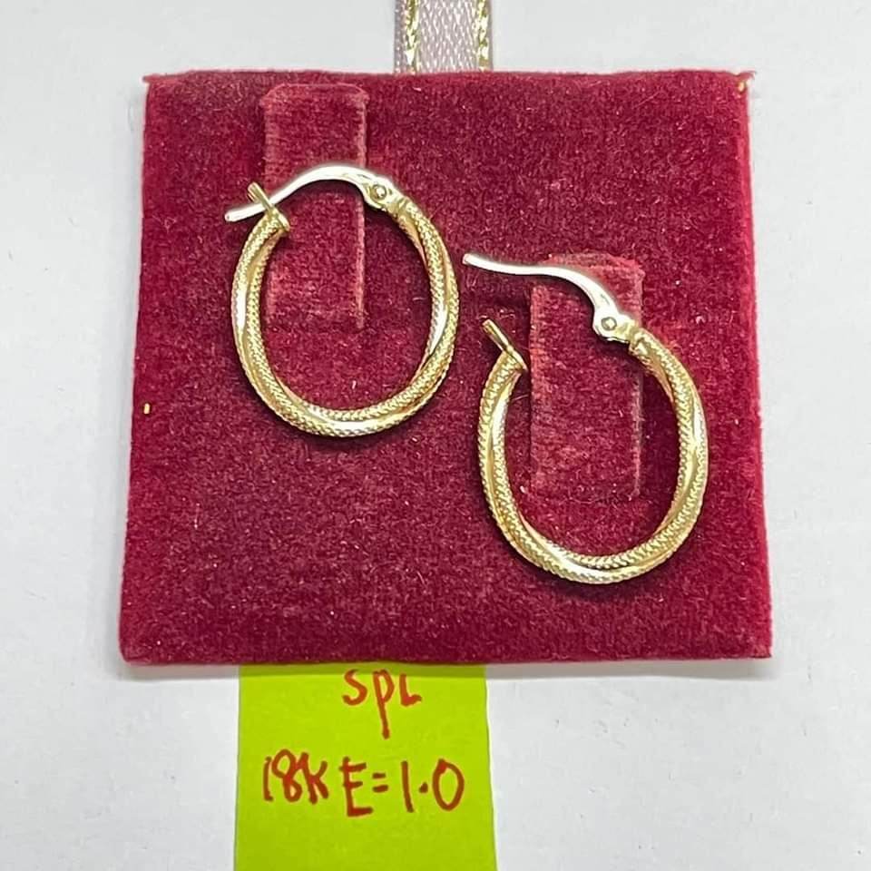 Saudi Gold Earrings