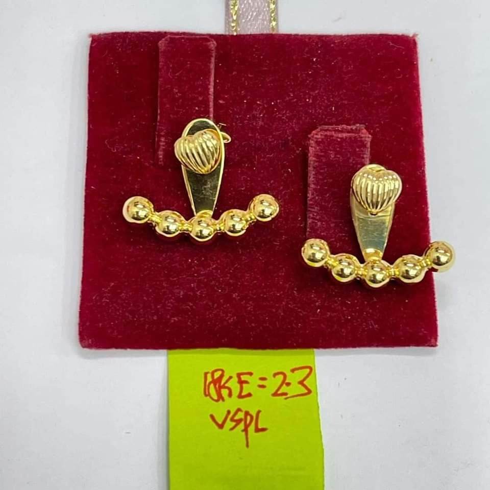 Saudi Gold Earrings