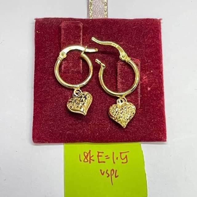 Saudi Gold Earrings