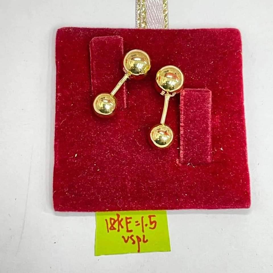 Saudi Gold Earrings