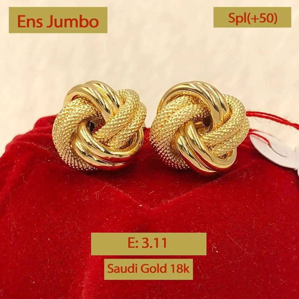 Saudi Gold Earrings