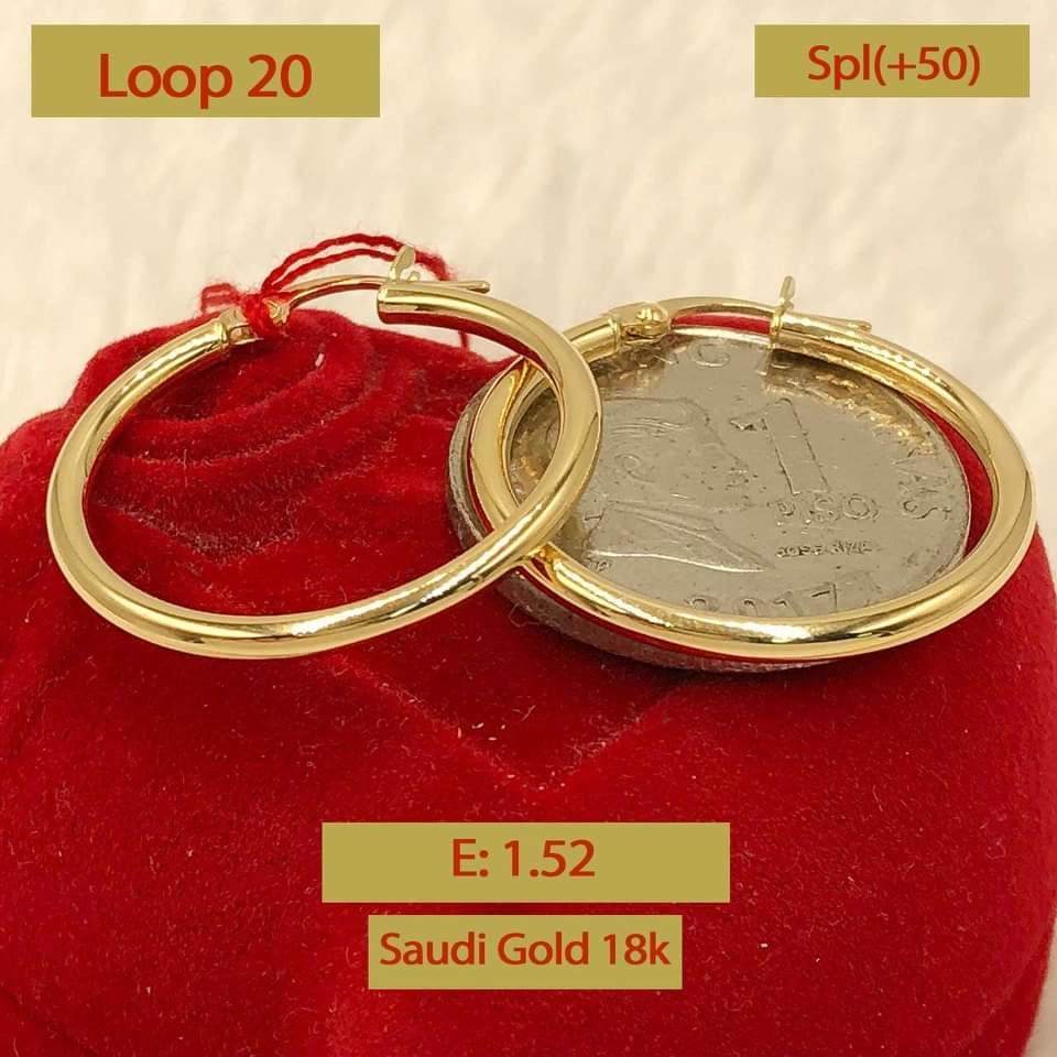 Saudi Gold Earrings