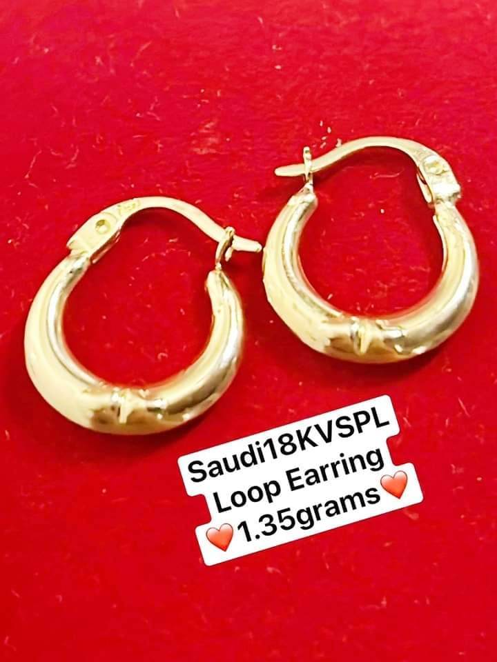 Saudi Gold Earrings