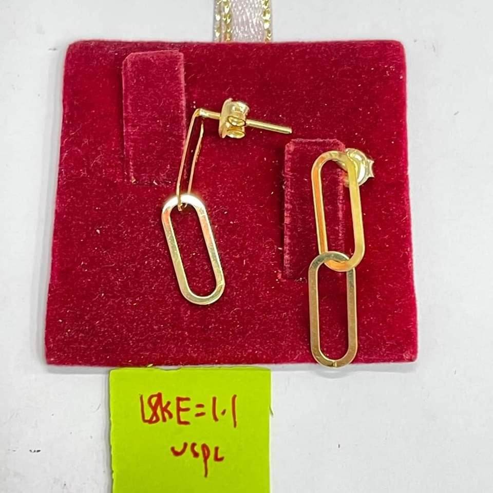 Saudi Gold Earrings