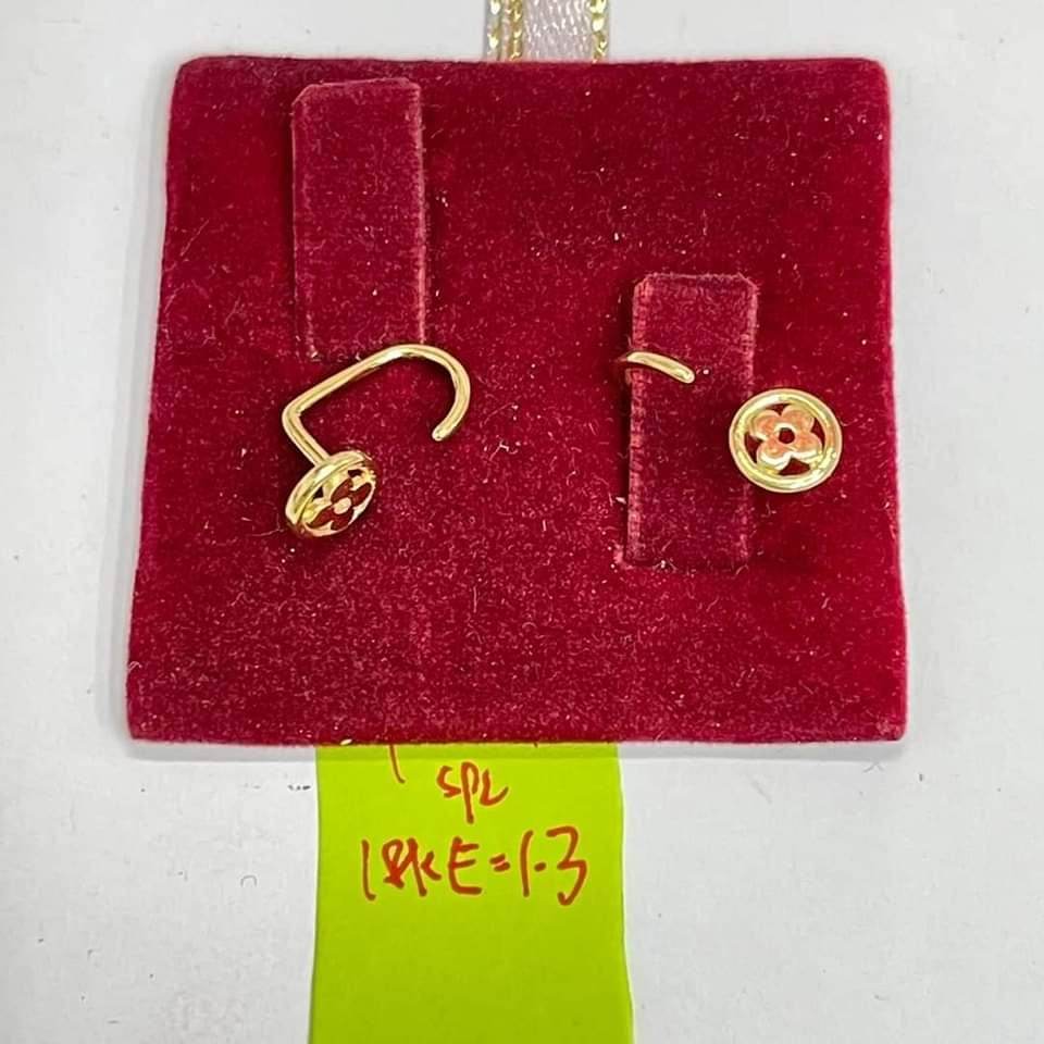 Saudi Gold Earrings