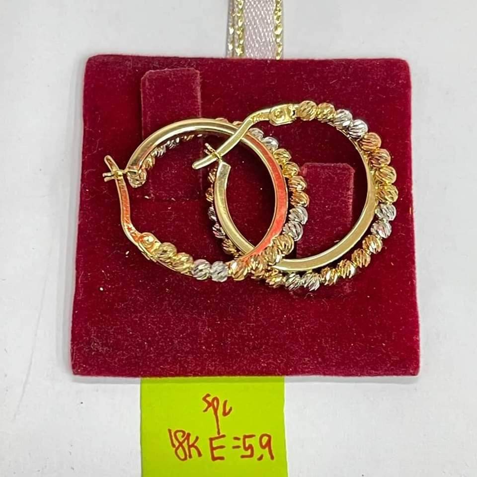 Saudi Gold Earrings