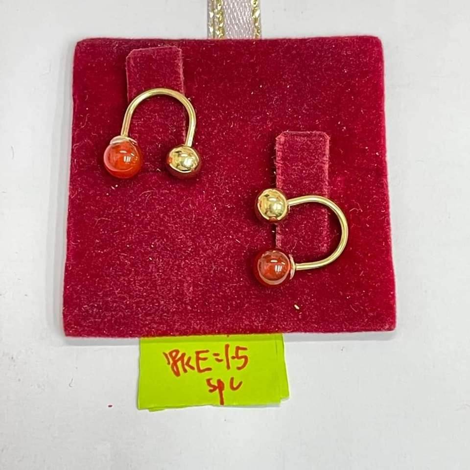 Saudi Gold Earrings