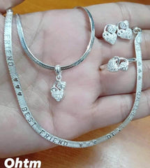 Campus Sophisticate Collection 925 Pure Italian Silver Necklace