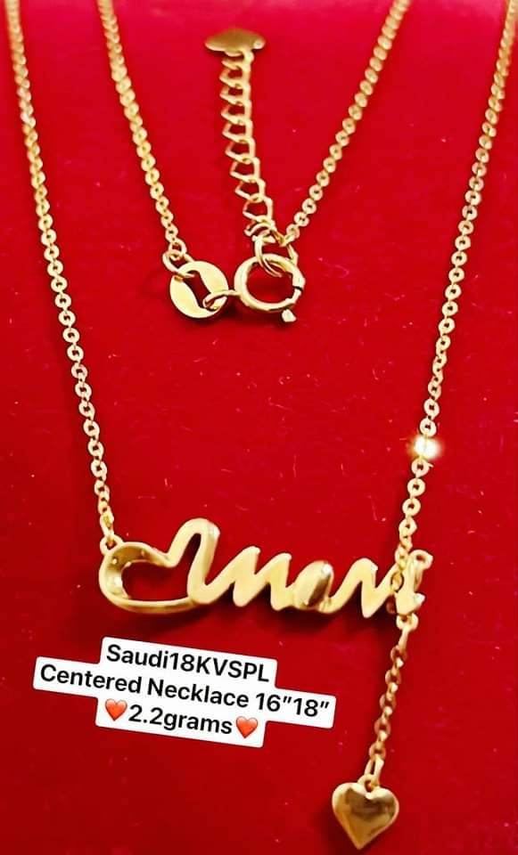 Saudi Gold Necklace