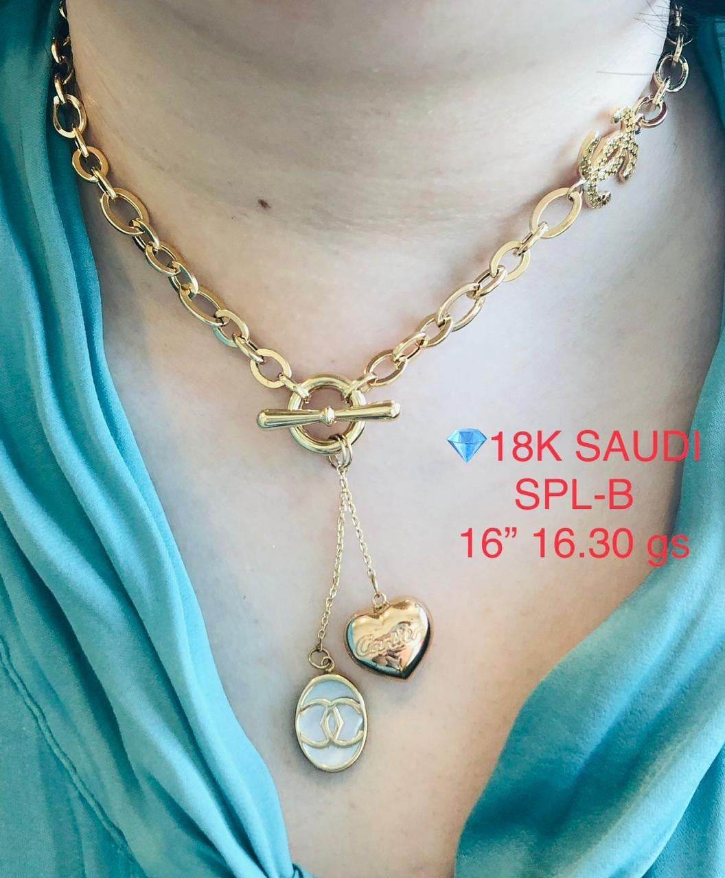 Saudi Gold Necklace