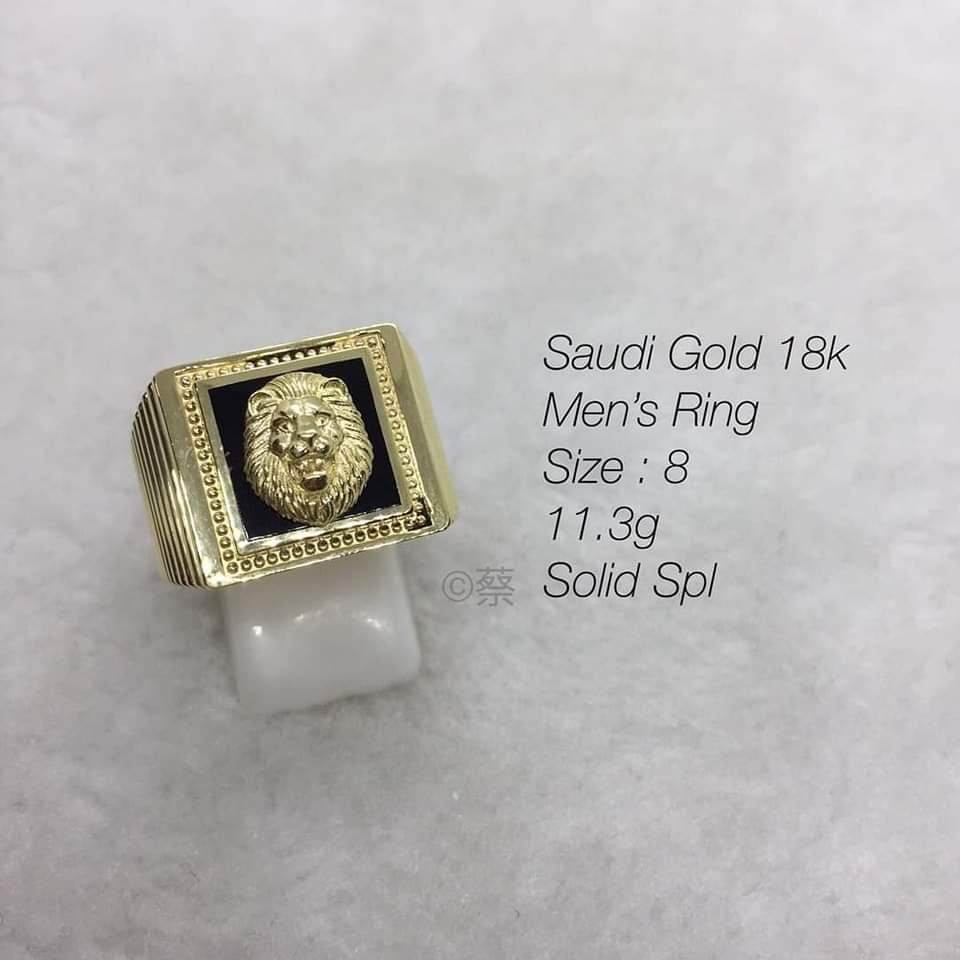 Saudi Gold Ring