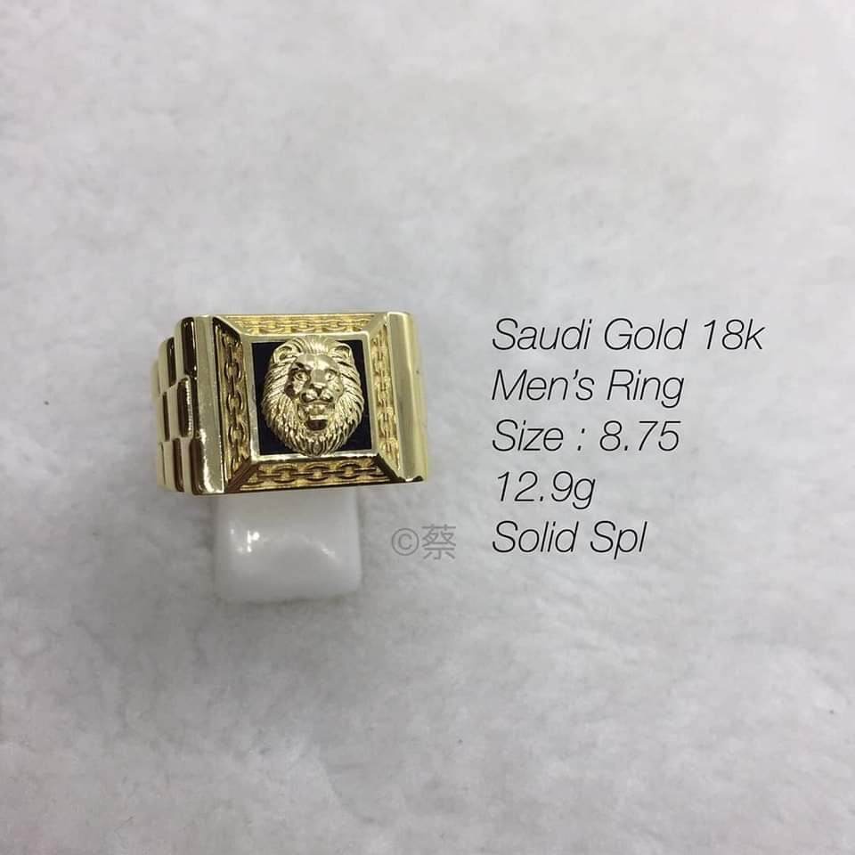 Saudi Gold Ring