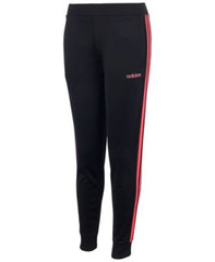 Adidas Little Girls Linear Tricot Jog BlackPink 5