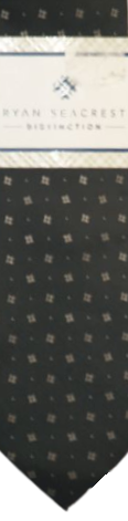 Black Ryan Seacrest Tie