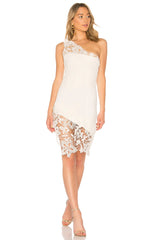 White Mini Lace Dress