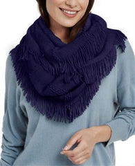 INC navy scarf