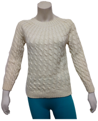 Long Sleeve Cream Sweater
