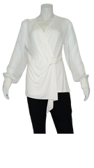 Cream Cable & Gauge Blouse