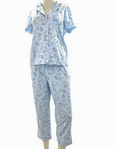 Charter Club Printed Capri Pants Pajama Set Mini Floral