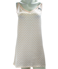 Betsey Johnson Pink Heart Printed Chemise Nightgown