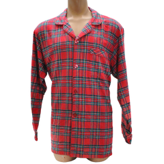 Family Pajamas Red Pajama Top xl