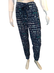 Diva Collection Aqua Deer Sleep Pant L