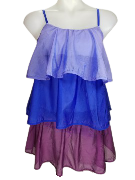 Minuet Layered dress purple
