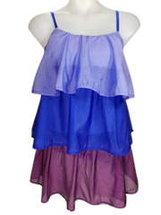 Minuet Layered dress purple