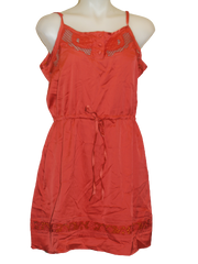 Minuet embroidered cutout dress