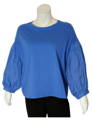Blue Love J Long Sleeve Blouse