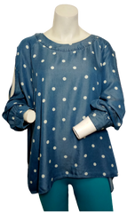 Appraisal Woman Denim Blouse