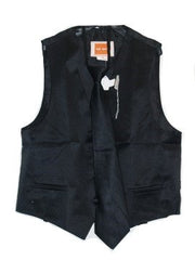 Dan Smith Black Vest/Tie Set
