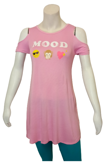 Pink Mood Printed Tank Top